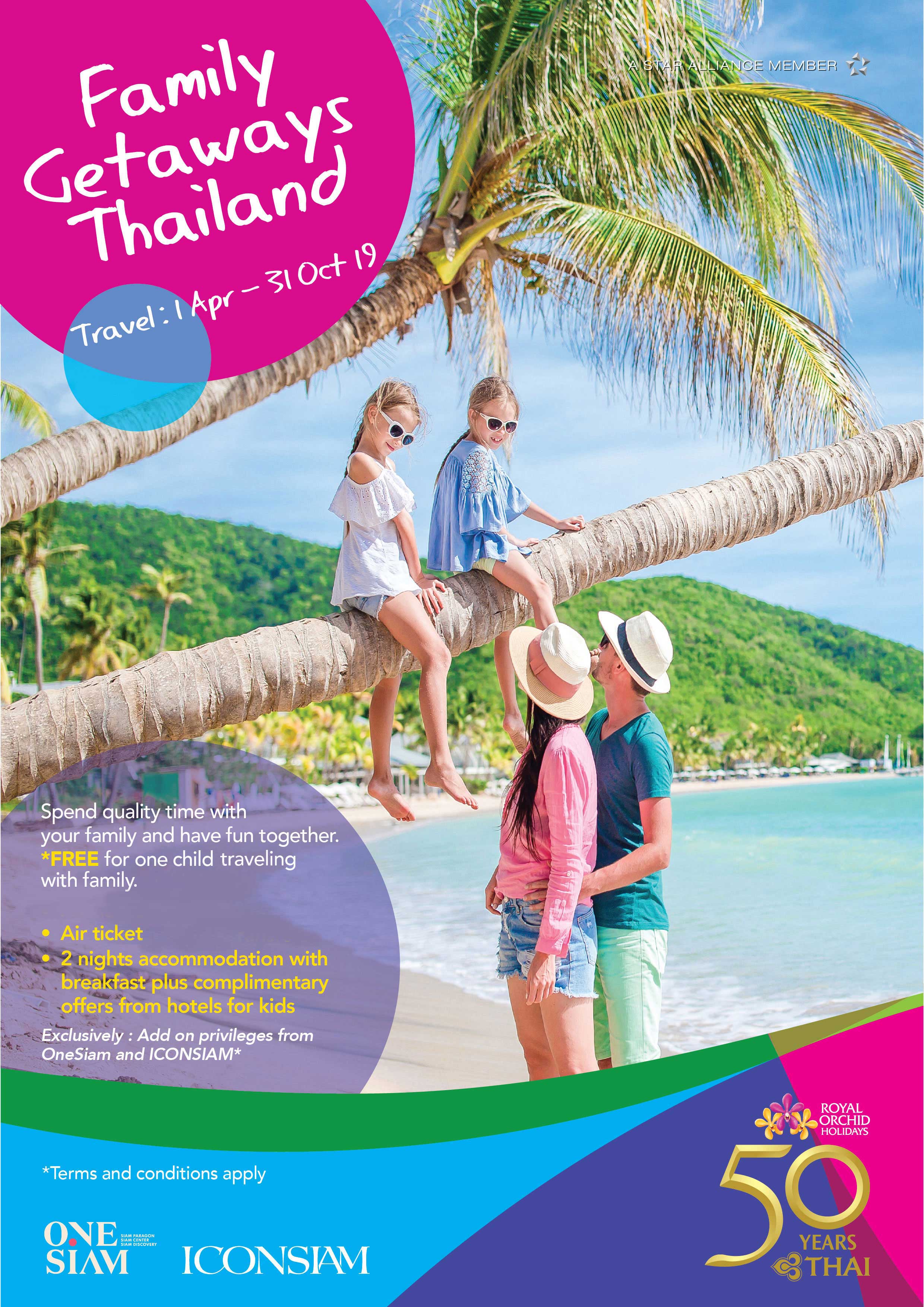 Family Getaways Promotion 2019